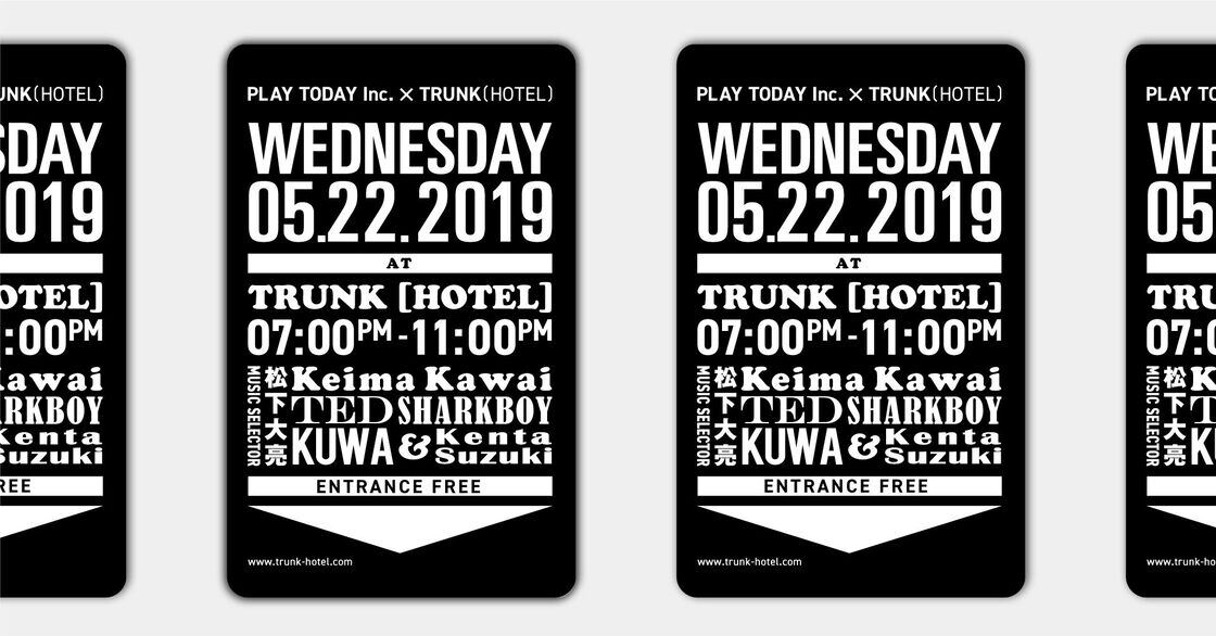 PLAY TODAY Inc.  × TRUNK(HOTEL)