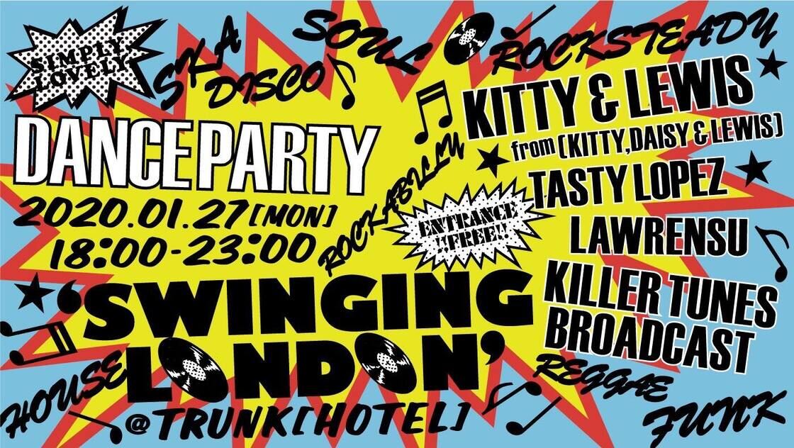 DANCE PARTY  “SWINGING LONDON”