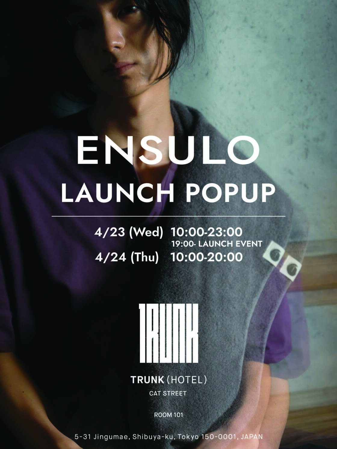 「ENSULO」LAUNCH POPUP